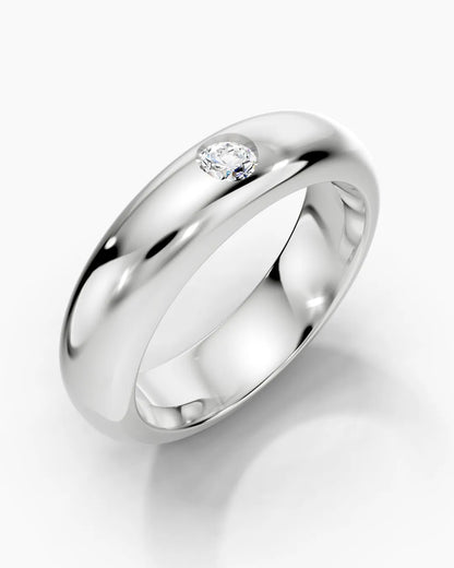 Quiet Arc Men Ring