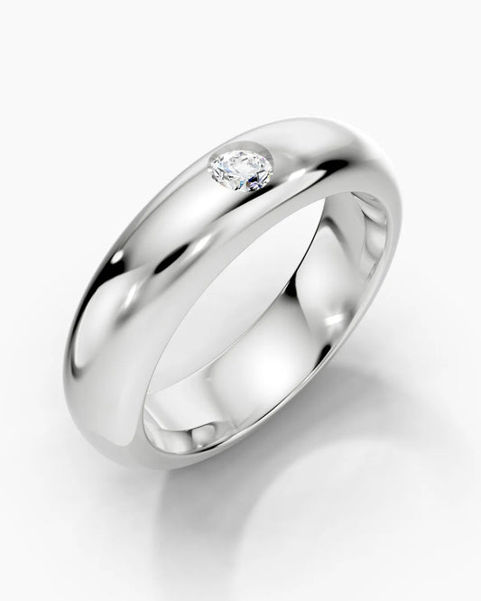Quiet Arc Men Ring
