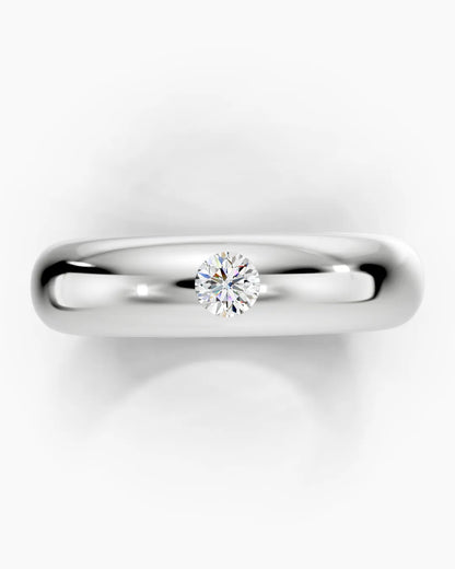 Quiet Arc Men Ring