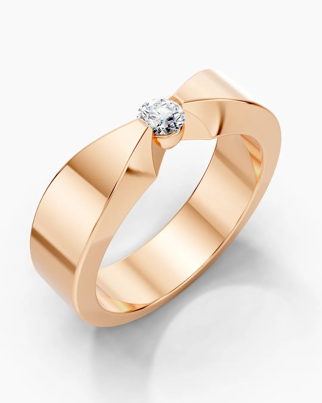 Contour Inlay Men Ring