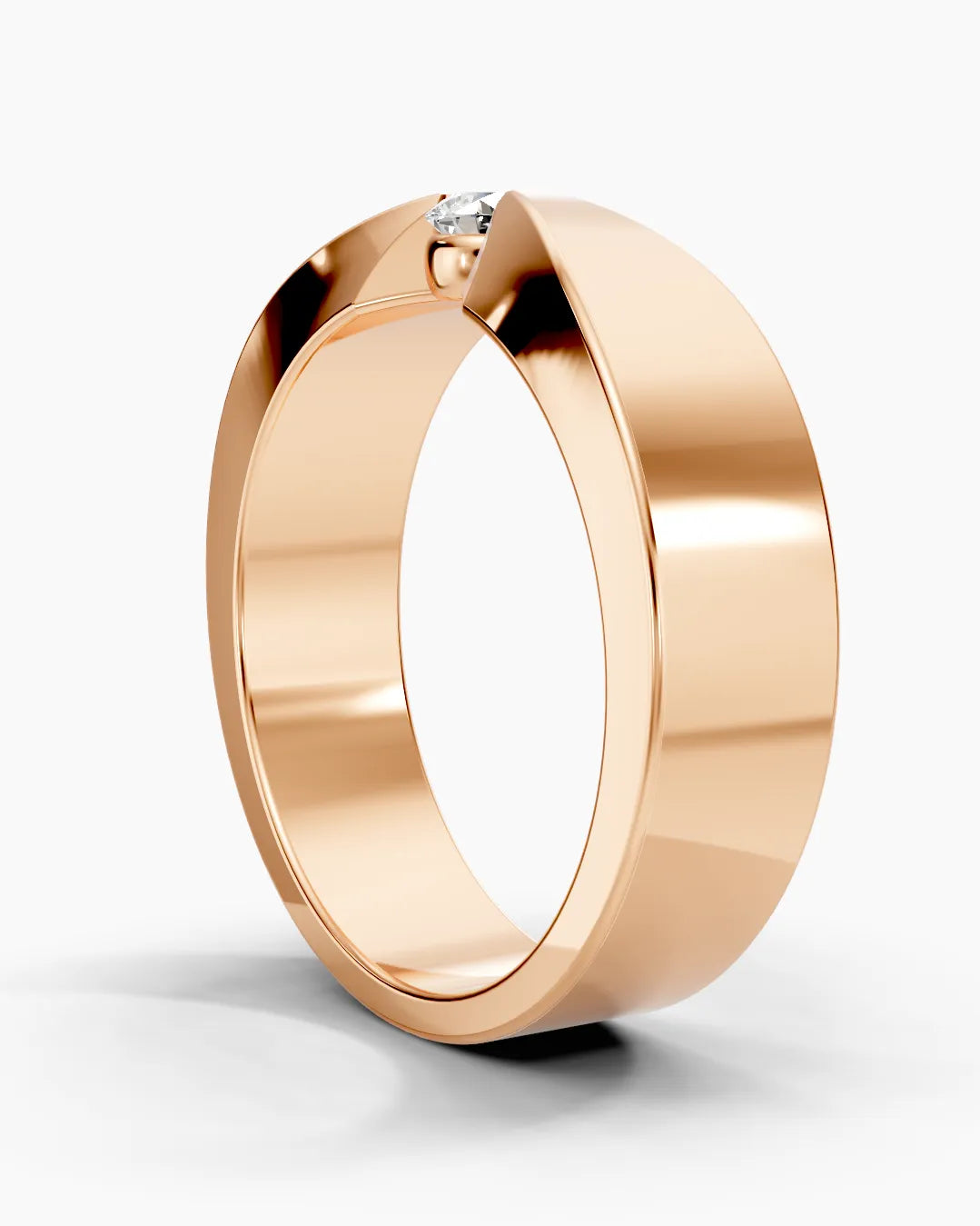 Contour Inlay Men Ring