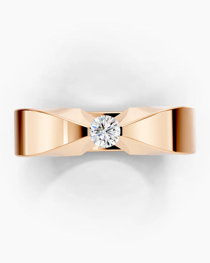 Contour Inlay Men Ring