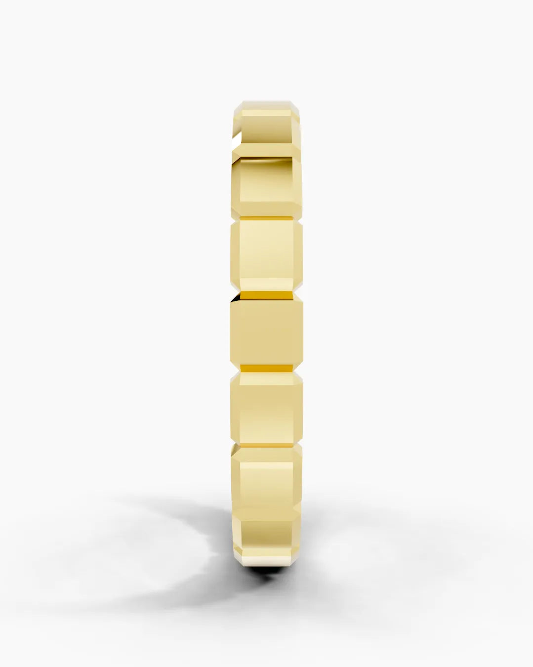 Block Matrix Men Ring