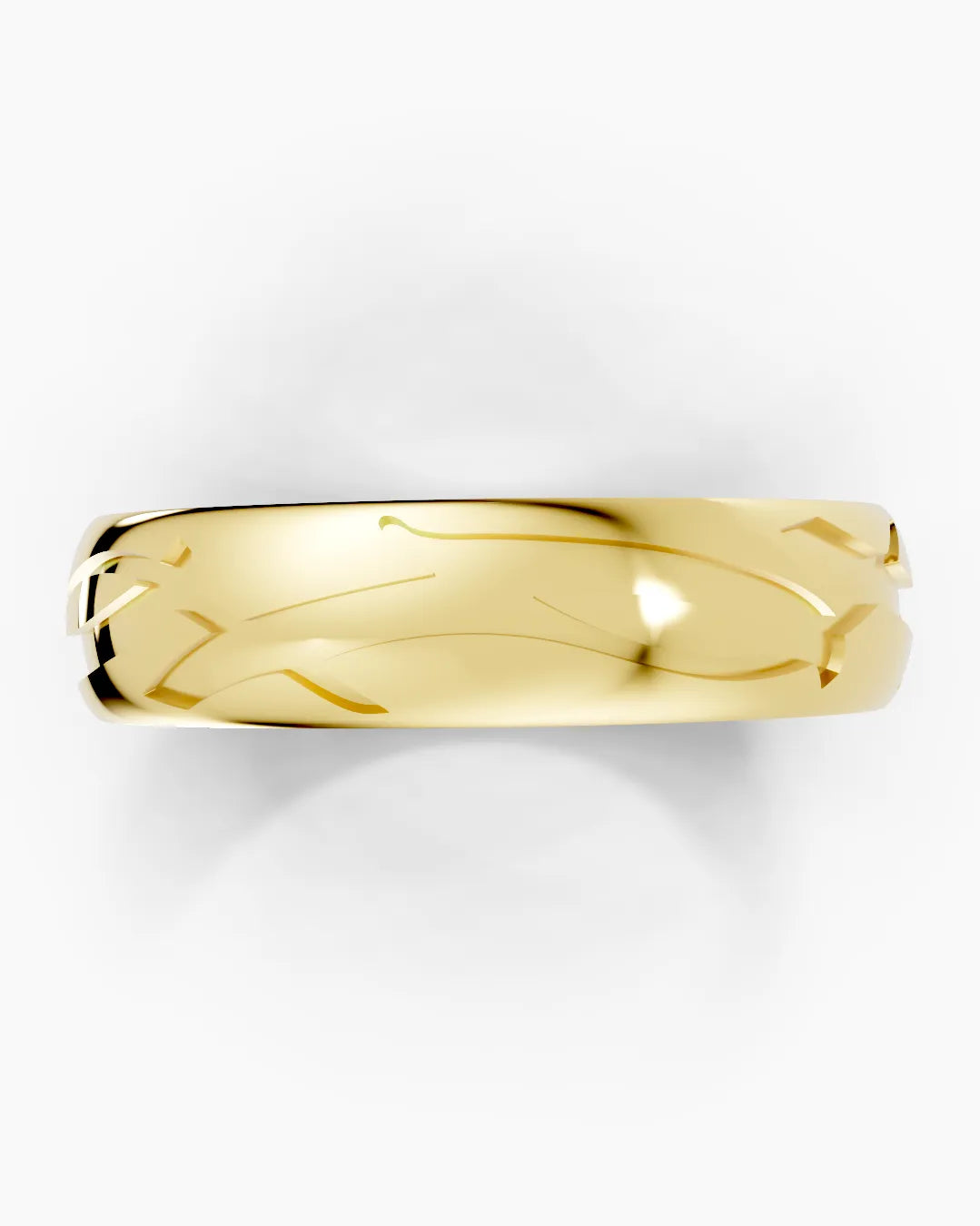 Etch Veil Men Ring