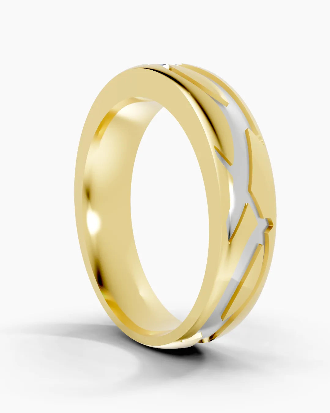 Hatch Rune Men Ring