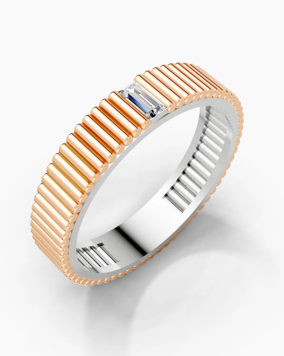 Verge Grid Men Ring
