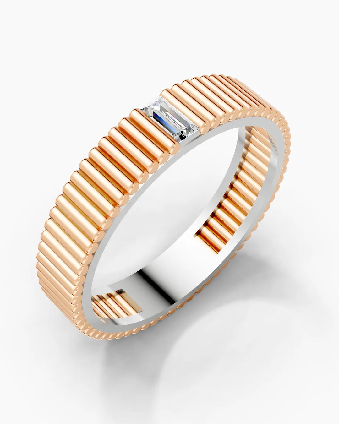 Verge Grid Men Ring
