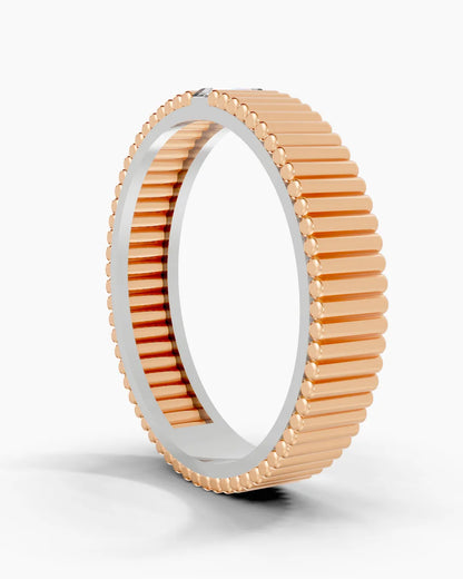 Verge Grid Men Ring