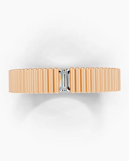 Verge Grid Men Ring