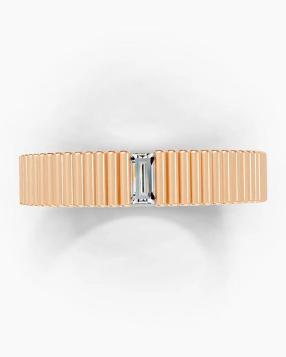 Verge Grid Men Ring