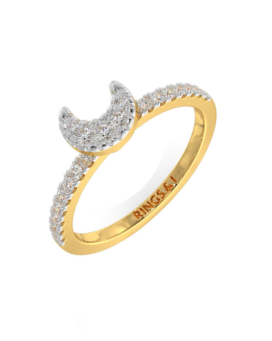 Moonlight Sparkle Women Ring