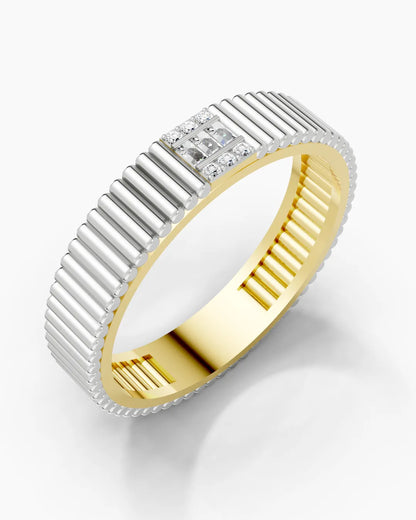 Lath Shell Men Ring