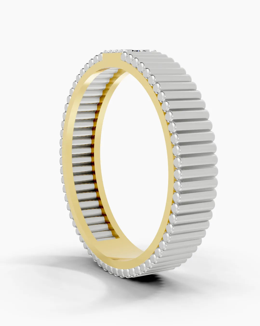 Lath Shell Men Ring