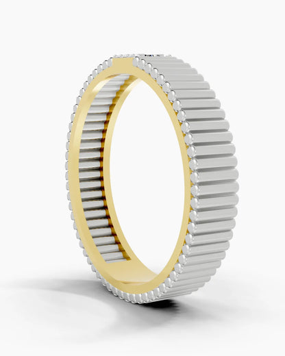 Lath Shell Men Ring