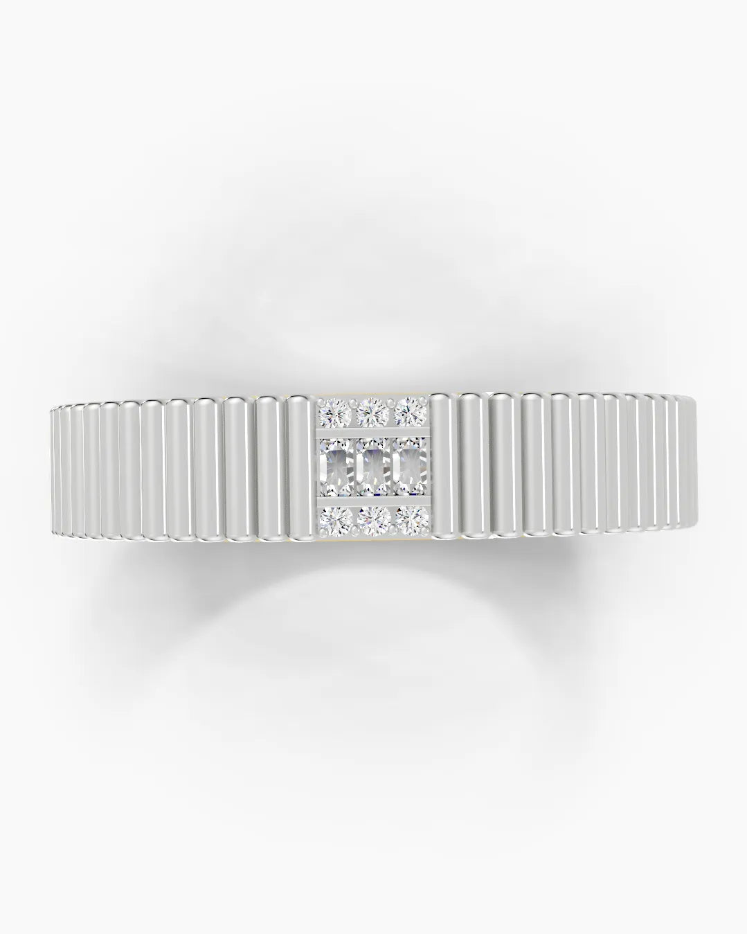 Lath Shell Men Ring