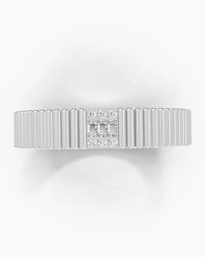Lath Shell Men Ring