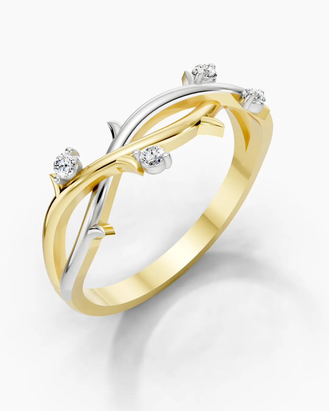 Leafy Loop Women Ring