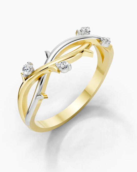 Leafy Loop Women Ring
