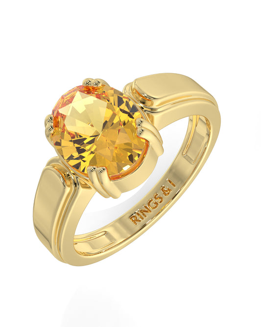 Golden Monarch Men Ring