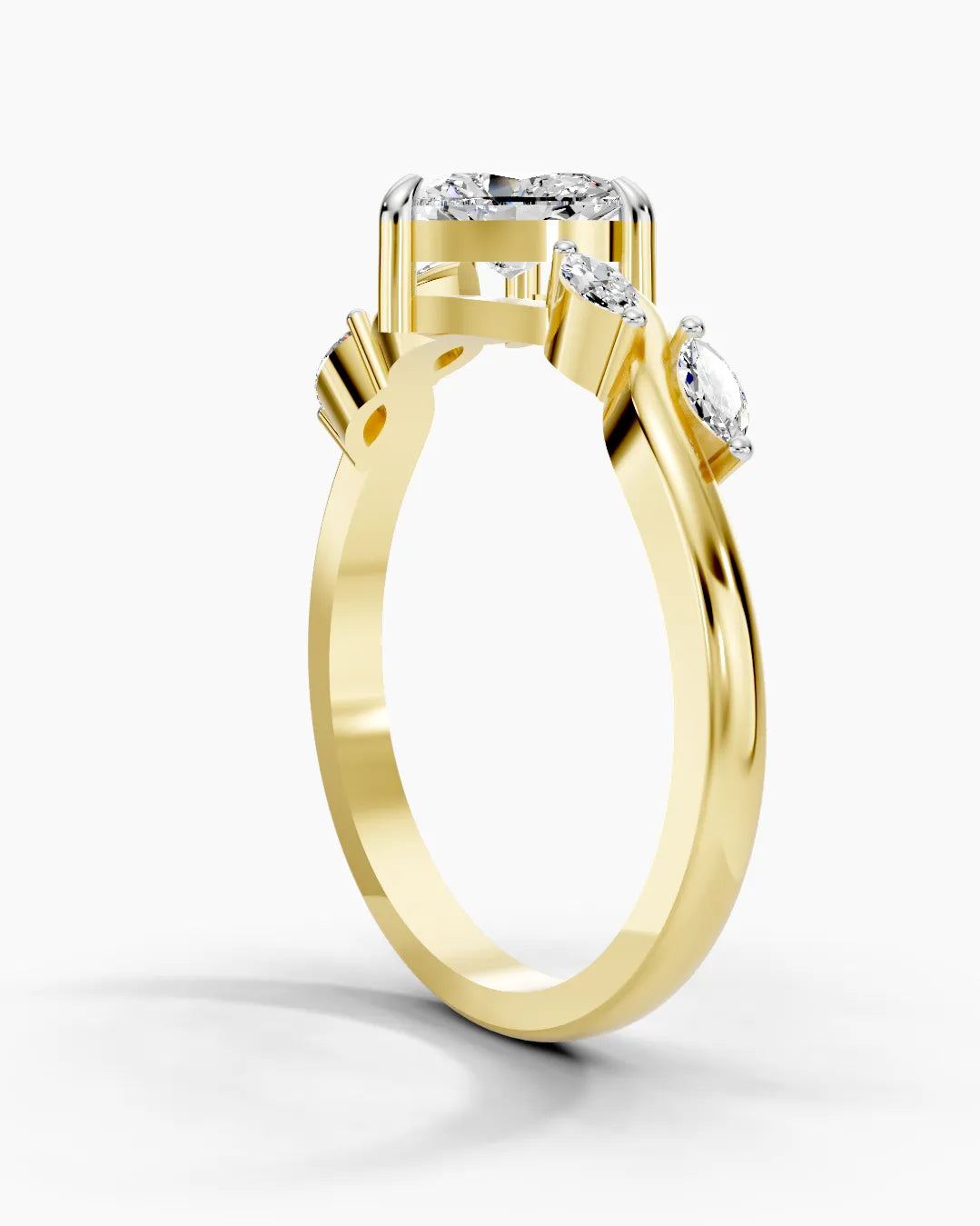 Blossom Heart Women Ring