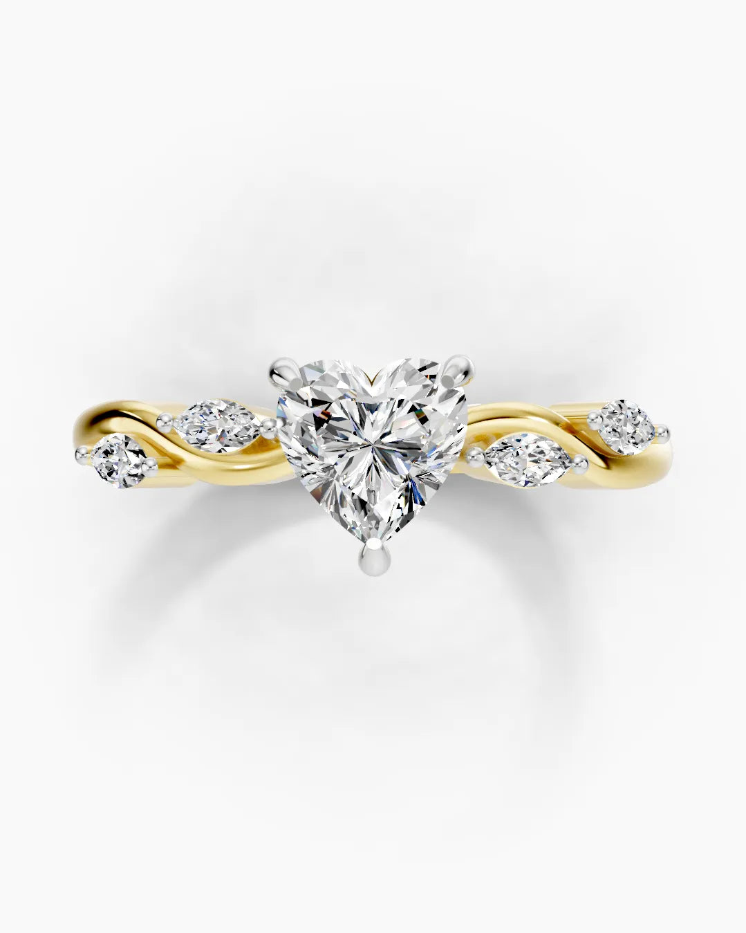 Blossom Heart Women Ring