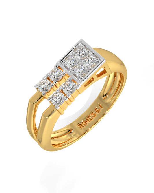 Octa Diamond Ring